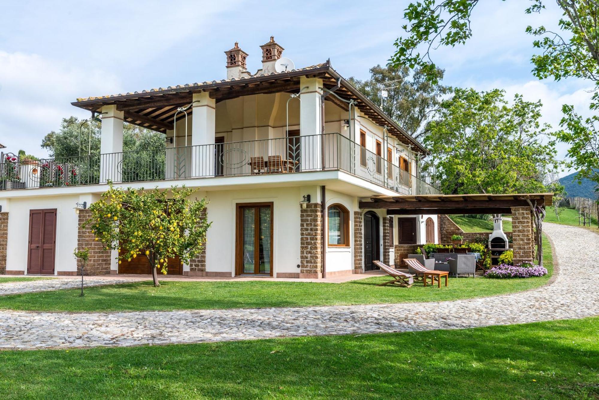 Villa Gli Eucalipti Cerveteri Ngoại thất bức ảnh