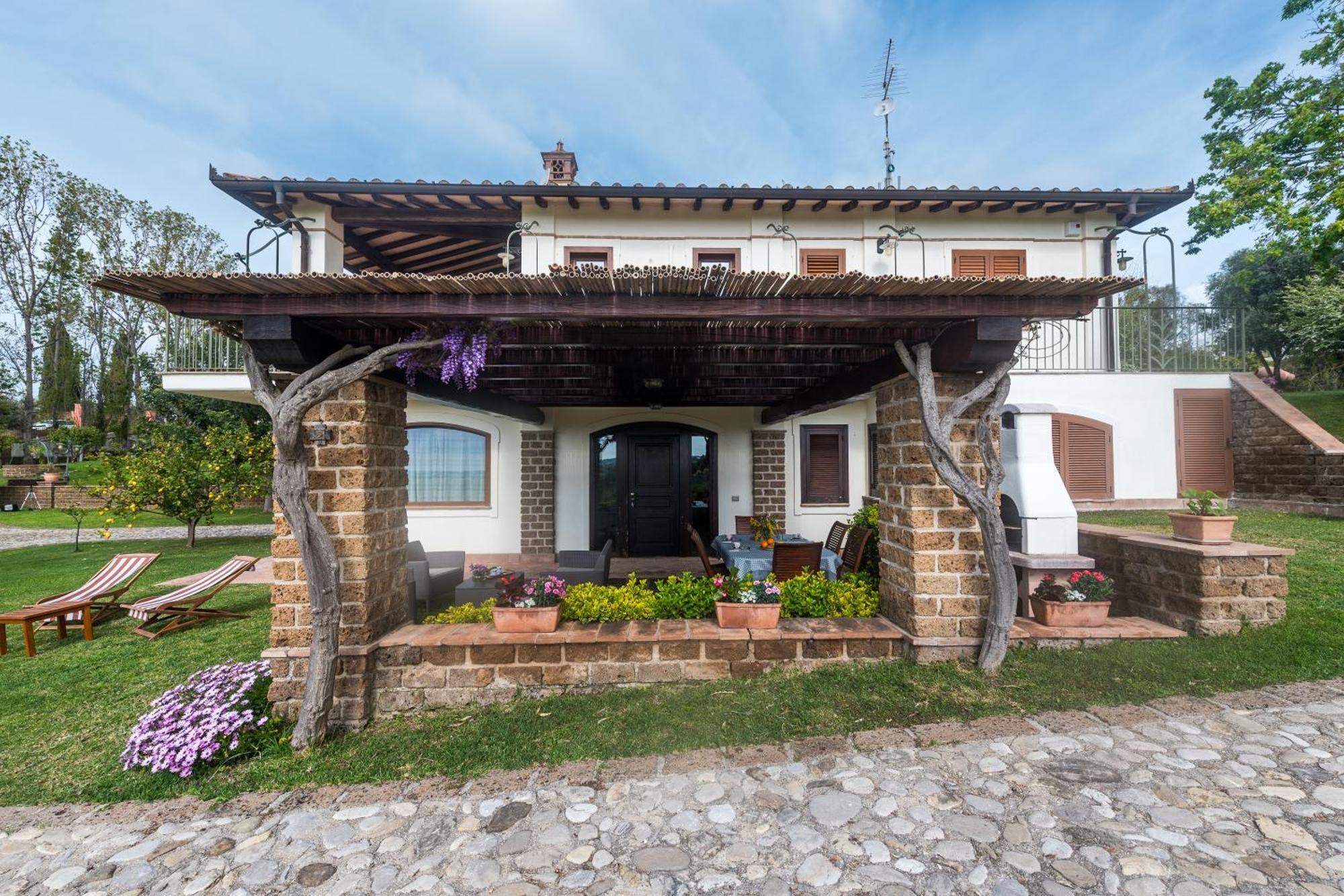 Villa Gli Eucalipti Cerveteri Phòng bức ảnh